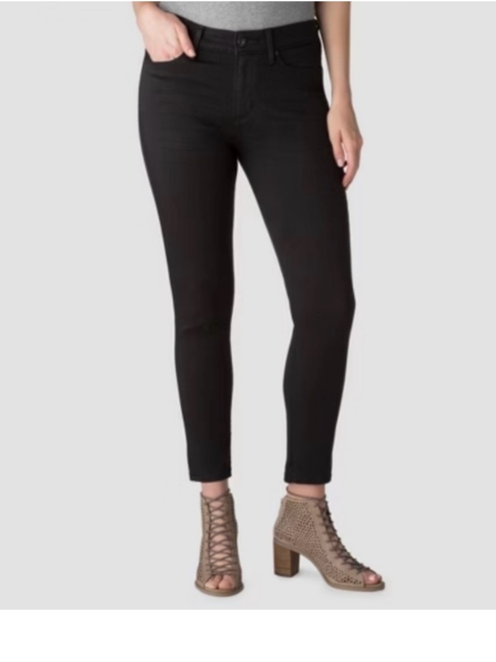 Denizen from Levi's Black High Rise Ankle Skinny Jeans 16S